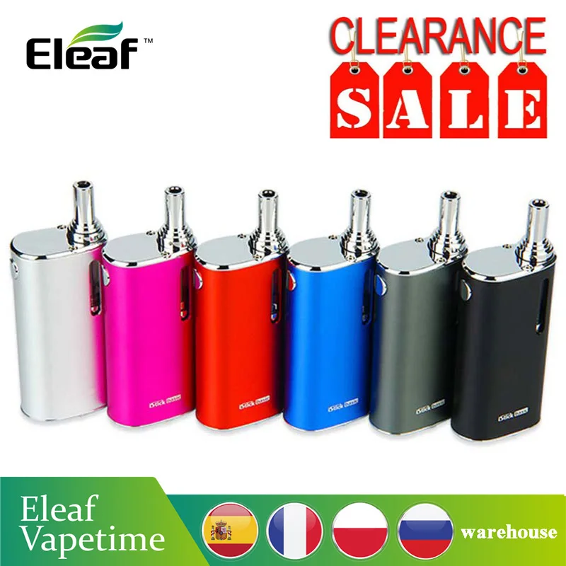 Оригинальный комплект Eleaf iStick 2300 мАч внутренний аккумулятор с атомайзером Gs air 2
