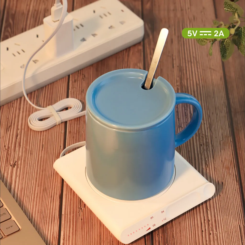 1 шт. теплые коврики для чашек согревающая подставка креативный USB теплый коврик для чашек термостат нагревательное устройство грелка коврик