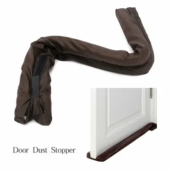 

90cm Long Twin Door Draft Dodger Guard Stopper Protector Under Door Draught Excluder Hot Twin Sides For Seamless Prevention