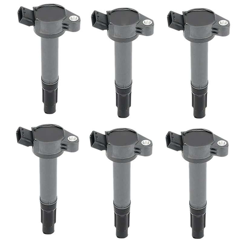 

6Pcs 90919-A2007 Ignition Coil Replaces for Toyota & Lexus V6 Denso 673-1309