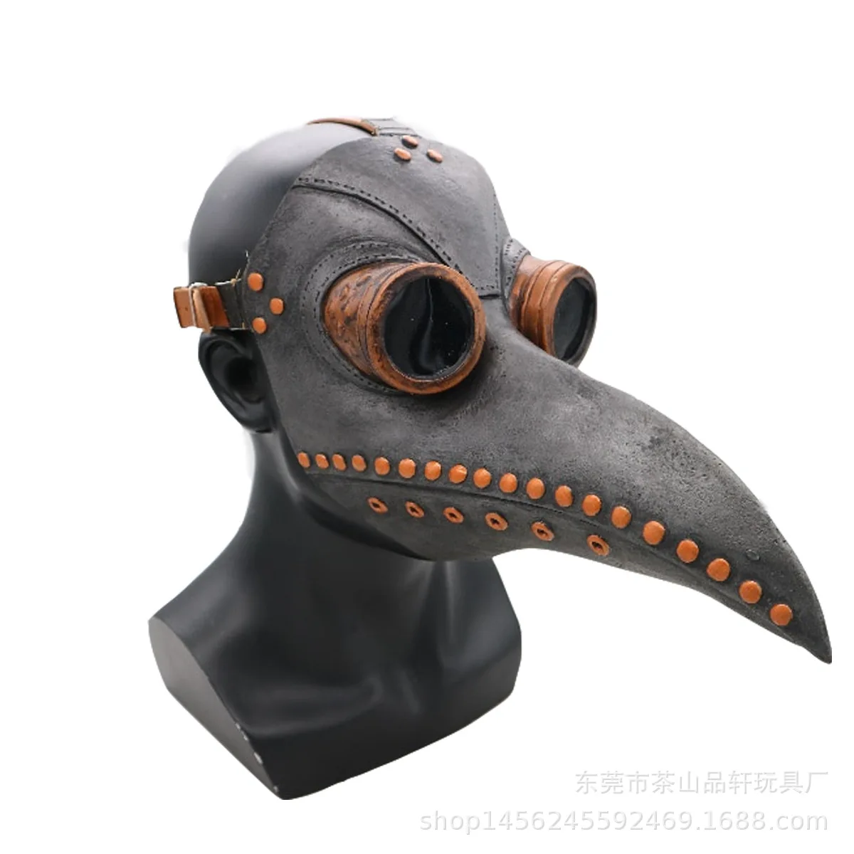 

Halloween cosplay Plague Doctor mask Costumes Steampunk Bird Mask Costume Fancy Dress Latex Masks Party