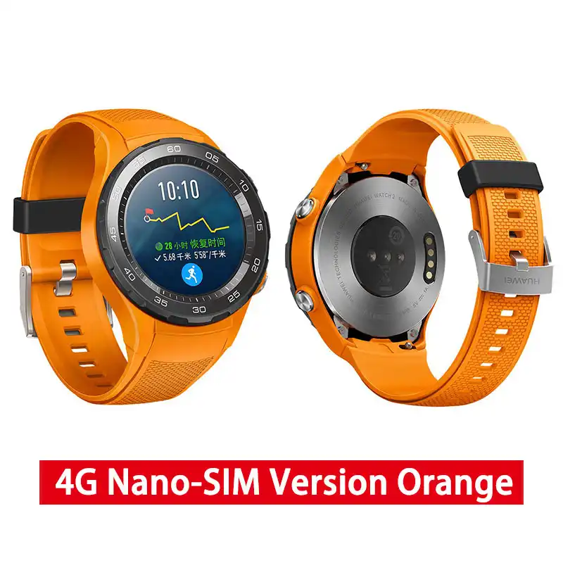 huawei watch 2 sport 4g orange