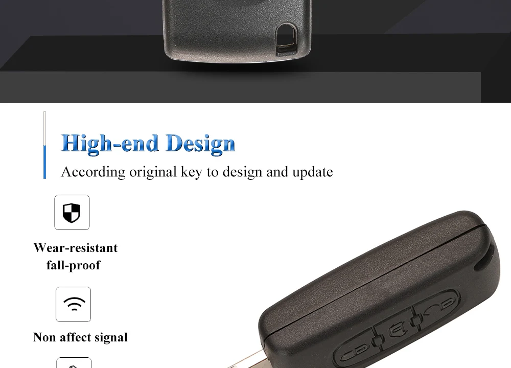 Keyforkess 10pcs 3BTN Flip Remote Car Key per Peugeot Partner Expert Citroen Berlingo spedizione pieghevole Ce0523 ce0536 HU83 VA2 9 Keyforkess 10pcs 3BTN Flip Remote Car Key per Peugeot Partner Expert Citroen Berlingo spedizione pieghevole Ce0523 ce0536 HU83 VA2 - H084a4a48b2324e85ba05d6e02857da81y