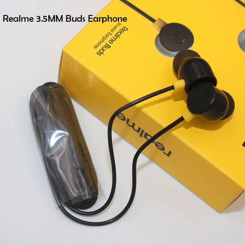 Магнитные наушники-вкладыши Realme 3 5 мм Спортивная гарнитура с проводным