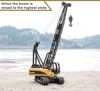 Huina 1572 Remote Control Alloy Crane 1/14 Remote Control Crane Engineering Vehicle Children Remote Control Engineering Vehicle 6