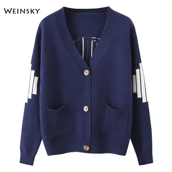

Women Knitted Sweater And Cardigans Korean Casual Style Female Elegant Sweaters 2019 Autumn And Winter New Tops