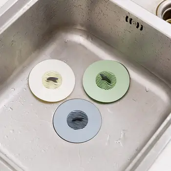 

New Shark Fins Kitchen Sink Drain Plugs Strainers Sewer Hair Filter Collect Bath Drain Stopper Sink Floor Drain Plug