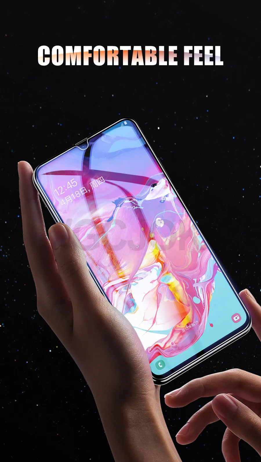 Закаленное Стекло для samsung Galaxy A50 A30 A20E A40S M30 M20 M10 Экран протектор Стекло на 10 20 40, 60, 70, 80, 90, защитная пленка