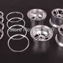 CNC металлическая Ступица колеса Набор для 1/5 Hpi Rovan Kingmotor Mcd Gtb Racing Baja 5b части