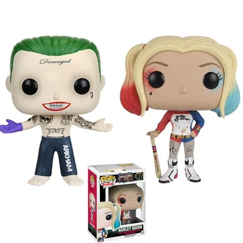 

DC Comics Batman Suicide Squad Harley Quinn Dolls The Joker Action Toy Figures Accessories figures model toys gifts Collection