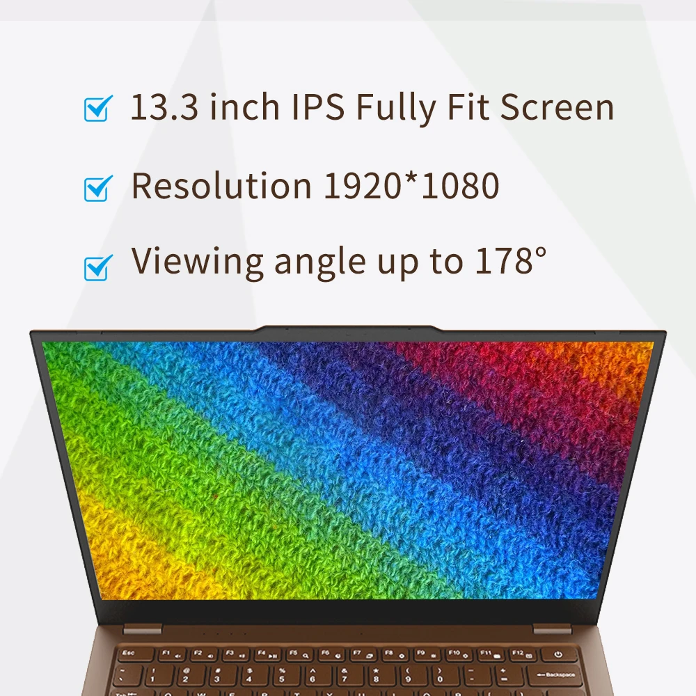 Jumper EZbook X3 Air Intel N4100 Ultra Slim Notebook Quad Core Win 10 Laptop 13.3 Inch 1920*1080 IPS Screen 8GB128GB Computer