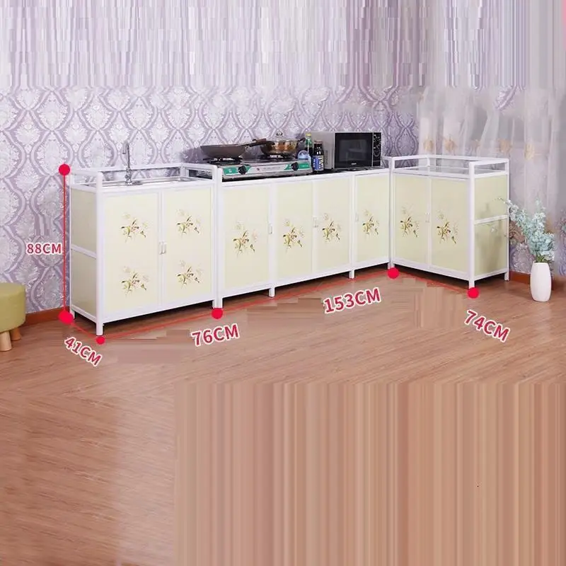 Китайский сервант консоль мебель Bestek Lade торцевые столы Sidebord Mueble Cocina шкаф алюминиевый сплав Meuble буфет шкаф - Цвет: Number 17