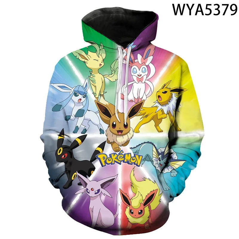 New Pokemon Men Women Hoodies Children Printed 3D Casual Animal Series Streetwear Boy Girl Kids Pullover Hooded Sweatshirts Tops New Pokemon Men Women Hoodies Children Printed 3D Casual Animal Series Streetwear Boy Girl Kids Pullover Hooded Sweatshirts Tops