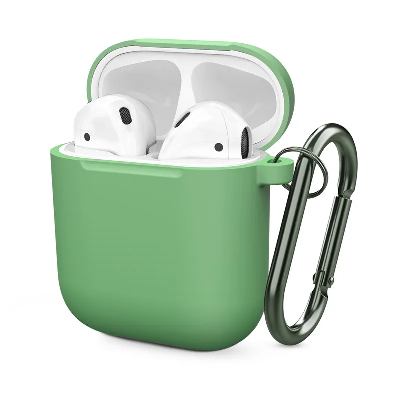 Силиконовый чехол для Apple Airpods противоударный чехол для Apple гарнитура для Airpods чехол s ультра тонкий Air Pods защитный чехол Аксессуары