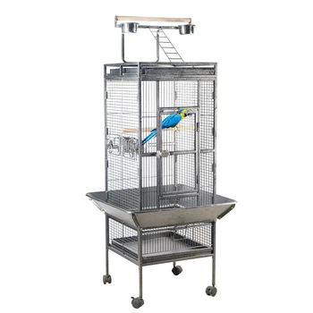 

1PC Metal Large Pet Bird Cage Indoor Outdoor Breeding Fun Multifunction Parrots Macaw Cockatiel Bird Nest Supplies