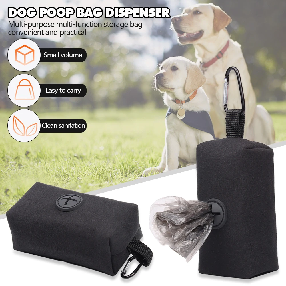 Pet Puppy Cat Pick Up Poop Bag Dispenser Portable Dog Poop Porta-Rifiuti Forniture Per Animali Domestici All'Aperto Sacchetti Di Immondizia Organizer