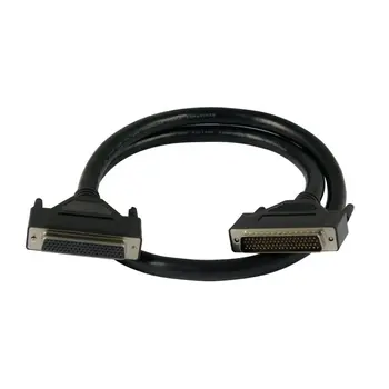 

ALLDAQ ADQ-CR-D78M-D78F-1, 5m / 78pol. Round Cable with Sub-D (M-F) Black