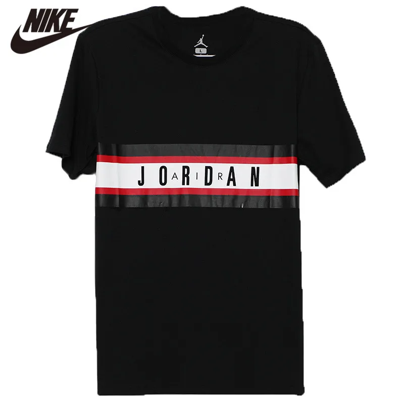 Оригинальная продукция NIKE Running Shirt AS M JBSK TEE AIR PHOTO мужские рубашки с круглым вырезом дышащие футболки для улицы