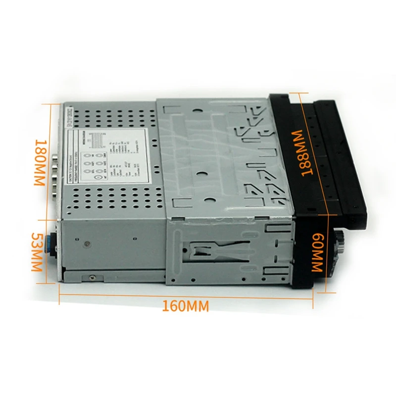 Excellent 7 Inch 2 Din Android 8.1 Car MP5 Multimedia Player GPS Navigation Bluetooth Radio 3