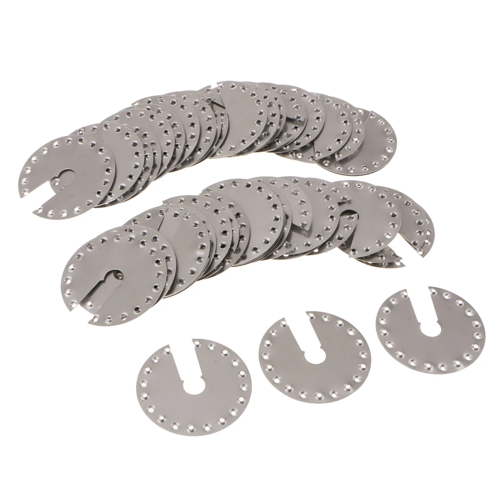 50PCS/SET Solar Panel PV Grounding Clip/Washer/Spacer 45x45mm