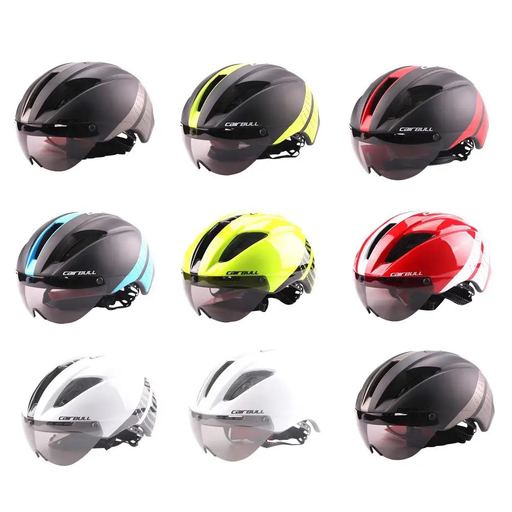 Kuulee легкий унисекс велосипедный шлем со съемными Магнитные очки аэродинамический шлем для езды на мотоцикле