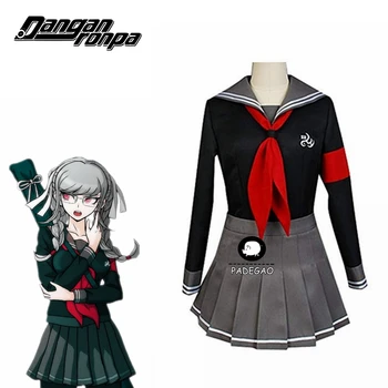 

Super Danganronpa 2 Danganronpa Peko Pekoyama Women Girls Party Club Dress Halloween Cosplay Costumes For Women
