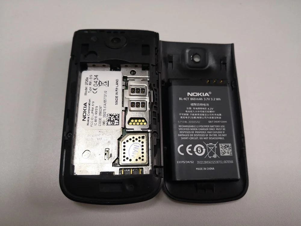 Original Unlocked Nokia 2720 Fold Support Russian&Arabic Keyboard Free Shipping Cheapest Cell Phone refurbished samsung phones