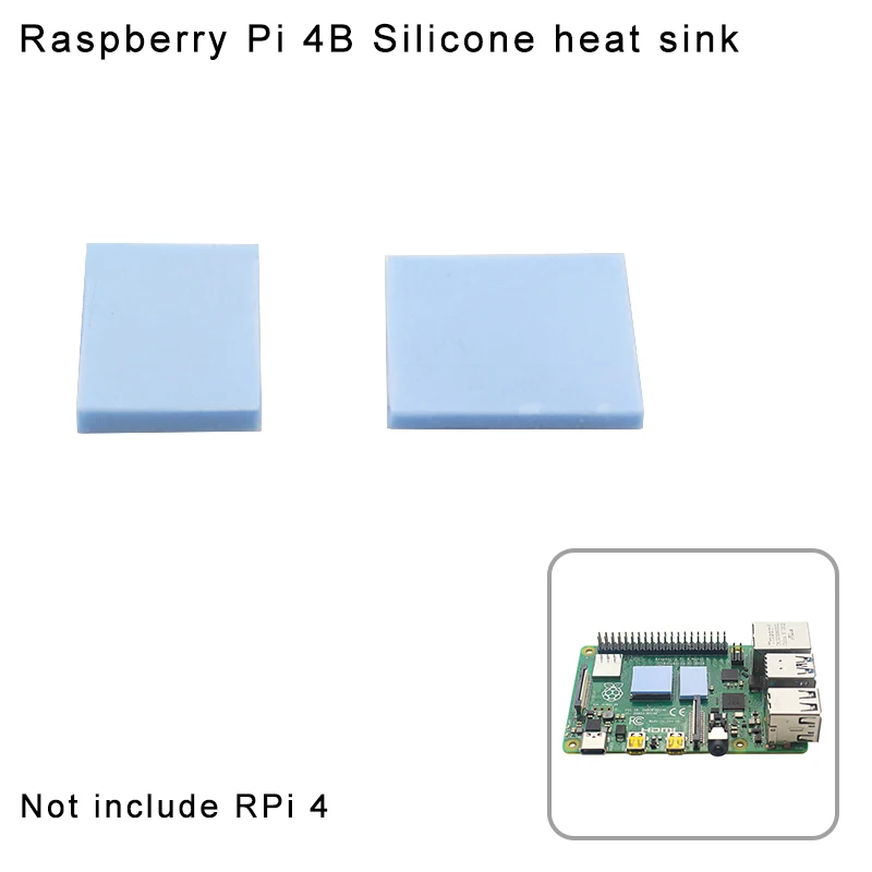 Raspberry Pi 4 Модель B радиатор процессор оперативная память кулер силиконовые