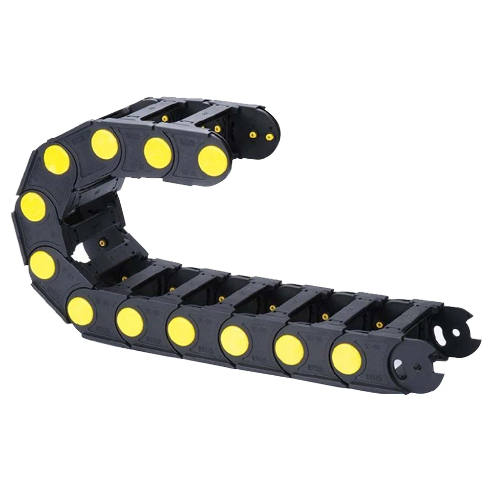 

1m High Tensile Strengthened Wire Carrier Practical Easy Install Office Nested Nylon Cable Drag Chain Transmission Professional