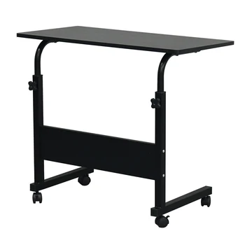 

Removable Chipboard Steel Side Table with Baffle side table for home office room Reading learning table desk