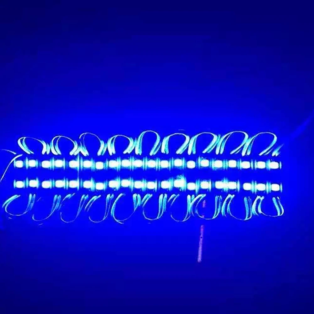 LED Modules LED Module LED Light 20pcs LED Modules 2835 SMD DC 12V 2 LEDs Backlight Waterproof IP65 LED Sign Lighting Red Green Blue Yellow White