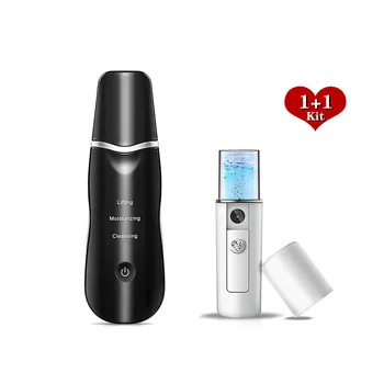 

Ultrasonic Skin Scrubber Facial Deep Cleaner Remove Blackhead Anti Wrinkles Face Massager Lifting Peeling Beauty Skin Care Tools