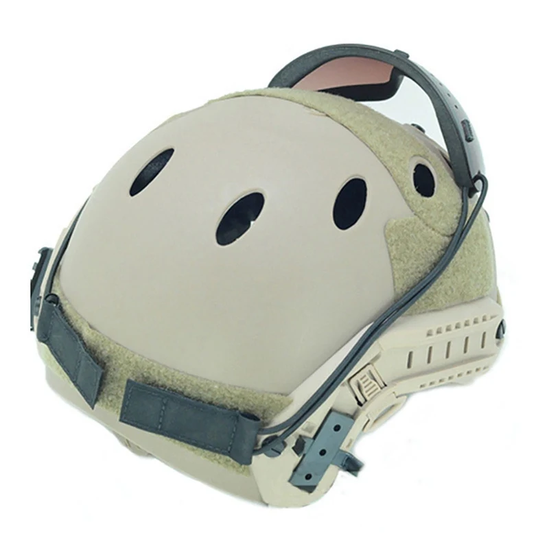 Шлем Адаптер очки вспомогательная линия крюк и петля для быстрого шлема военный боевой тактический шлем аксессуар очки ремешок