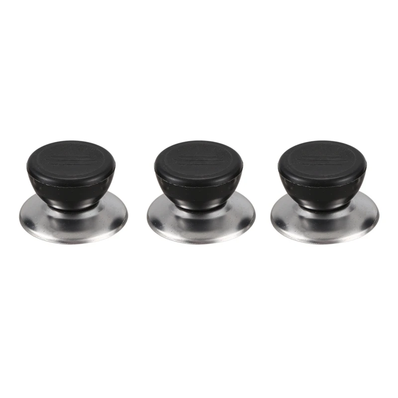 

Cookware 3 Pieces Replacement Kettle Pot Lid Plastic Knob Black