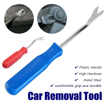 

Car Door Trim Panel Fastener Nail Puller Removal Open Pry Tool Clip Plier Multifunctional Tool LKS99