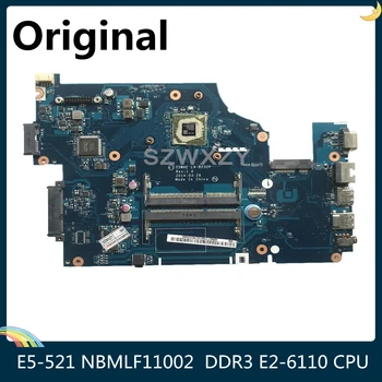 

LSC For Acer Aspire E5-521 Laptop Motherboard E2-6110 CPU NBMLF11002 Z5WAE LA-B232P Rev:1.0 100% Working