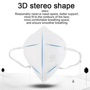 

Adult Disposable Pm2.5 Dust Mask Respirator Anti-Fog Dustproof Breathable Masks in stock