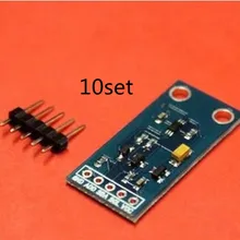 10 компл. GY-30 BH1750 BH1750FVI чип интенсивности света сенсор модуль освещения для arduino