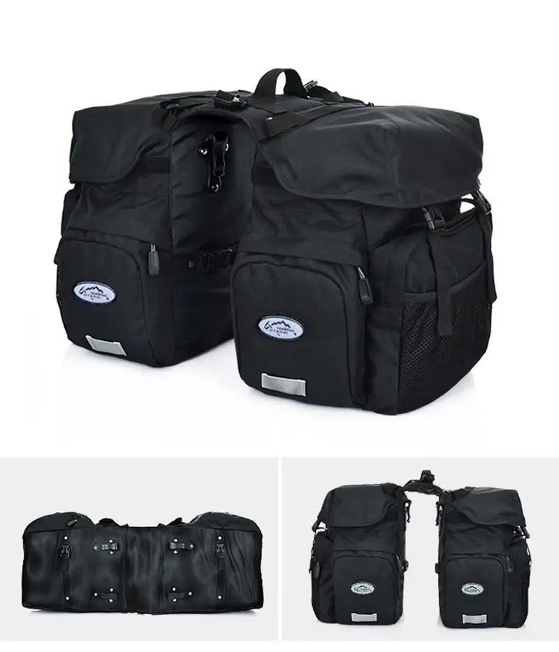 Bike Bag Bicycle Bag Bike Accessory Bicycle And Motorcycle Saddle Bag Travel Waterproof Optional Raincoat