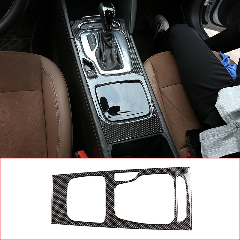 

Car Interior Carbon Fiber Central Control Panel Gear Panel Cover Trim Accessories For Buick Regal 2017-2020