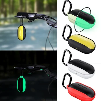 

Luminous Liquid Silicone Case For Samsung Galaxy Buds Wireless Bluetooth Headset Case Non-dust Protective Cover Cases with Hook