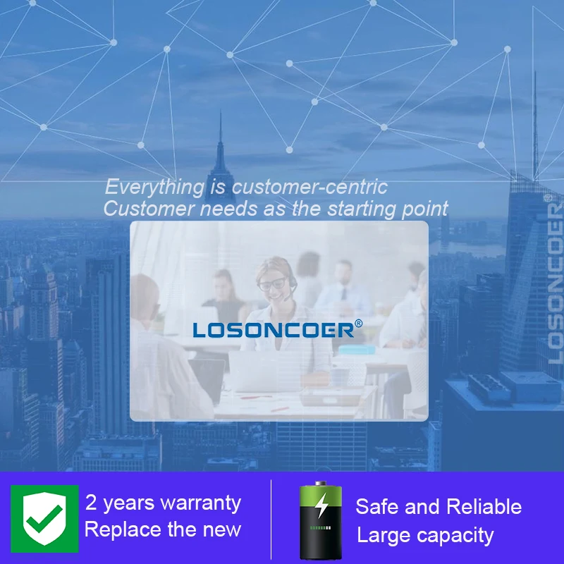 100% оригинальный высококачественный подарочный набор инструментов LOSONCOER 6250 мАч