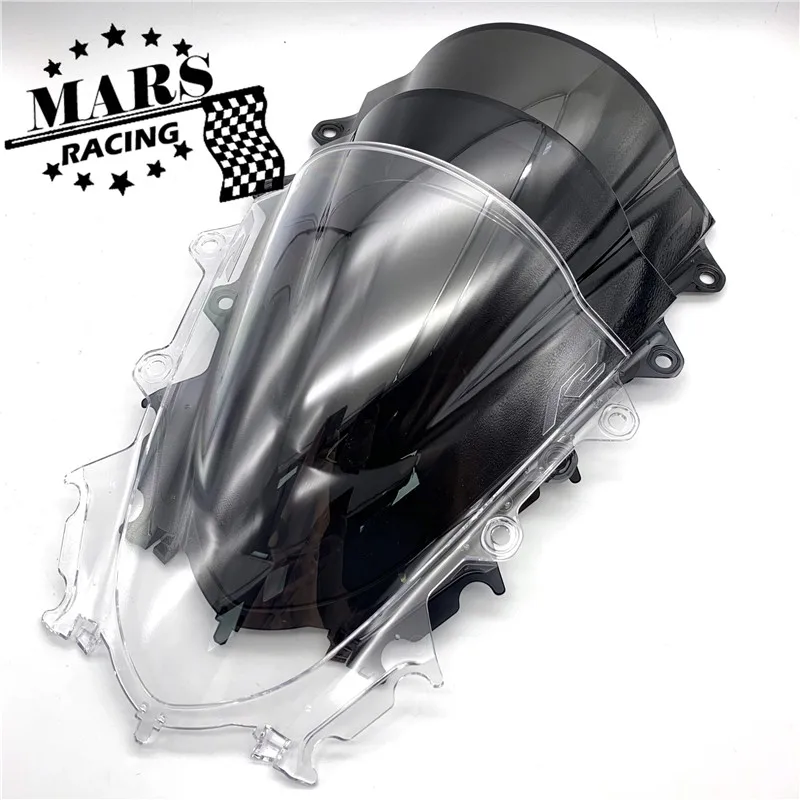 Мотоцикл Спорт лобовое стекло ветровой щиток козырек Viser для YAMAHA YZF-R15 V3.0 YZF R15 V3 17'-18' двойной пузырь