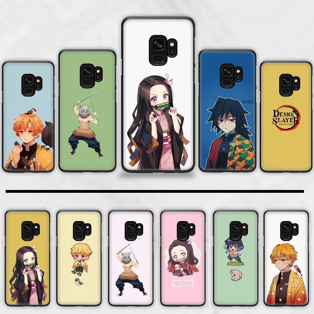 

Kamado Nezuko Kimetsu no Yaiba Demon Custom Photo Phone Case For Samsung S6 S7 edge S8 S9 S10 e plus A10 A50 A70 note8 J7 2017