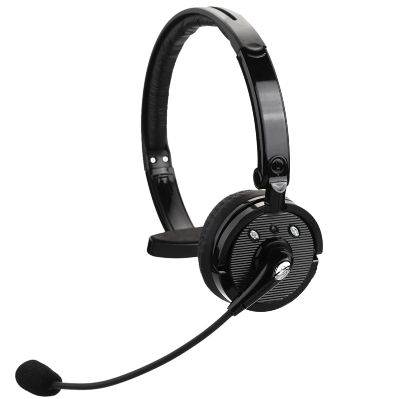 

Wireless Bluetooth Headset with Hands-Free HD Mic Office Wireless Headset for Call Center, Noise Cancelling Earphones