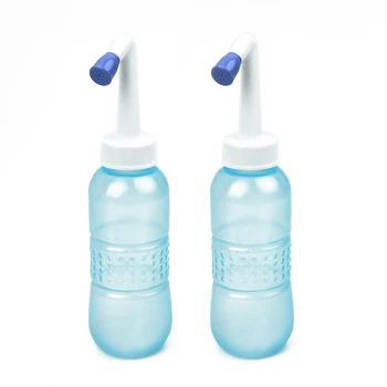 

2Pcs Bidet Spray Bottle Handheld Portable 450ml With Nozzle Daily Cleaning