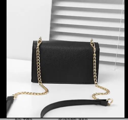 

2020 NEW ZJZ BagS Women's New Style Korean-style Versitile Fashion Shoulder Textured Bag INS Stylish Chain Shoulder Bag