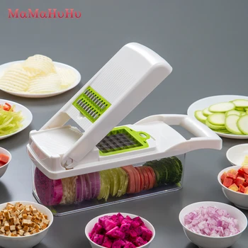 

Vegetable Cutter Mandoline Slicer Fruit Cutter Potato Peeler Carrot Cheese Grater Vegetable Slicer Chopper Kitchen Accessories