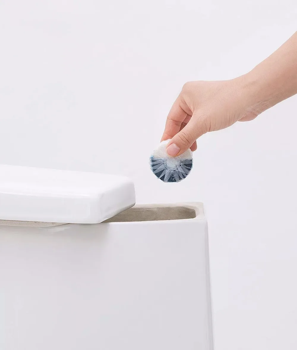 Xiaomi Clean-n-fresh двойной эффект дезодорирующий чистящий туалетный блок независимый водорастворимый фильм очистители воздуха