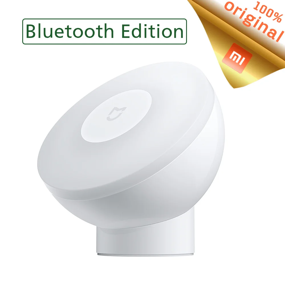 Xiaomi Mijia светодиодный индукционный Ночной свет 2 версия Bluetooth 360 ° регулируемая